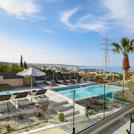 Queen'S Gem Luxury Villa - Heated Jacuzzi & Pool Hersonissos (Crete) Exterior foto