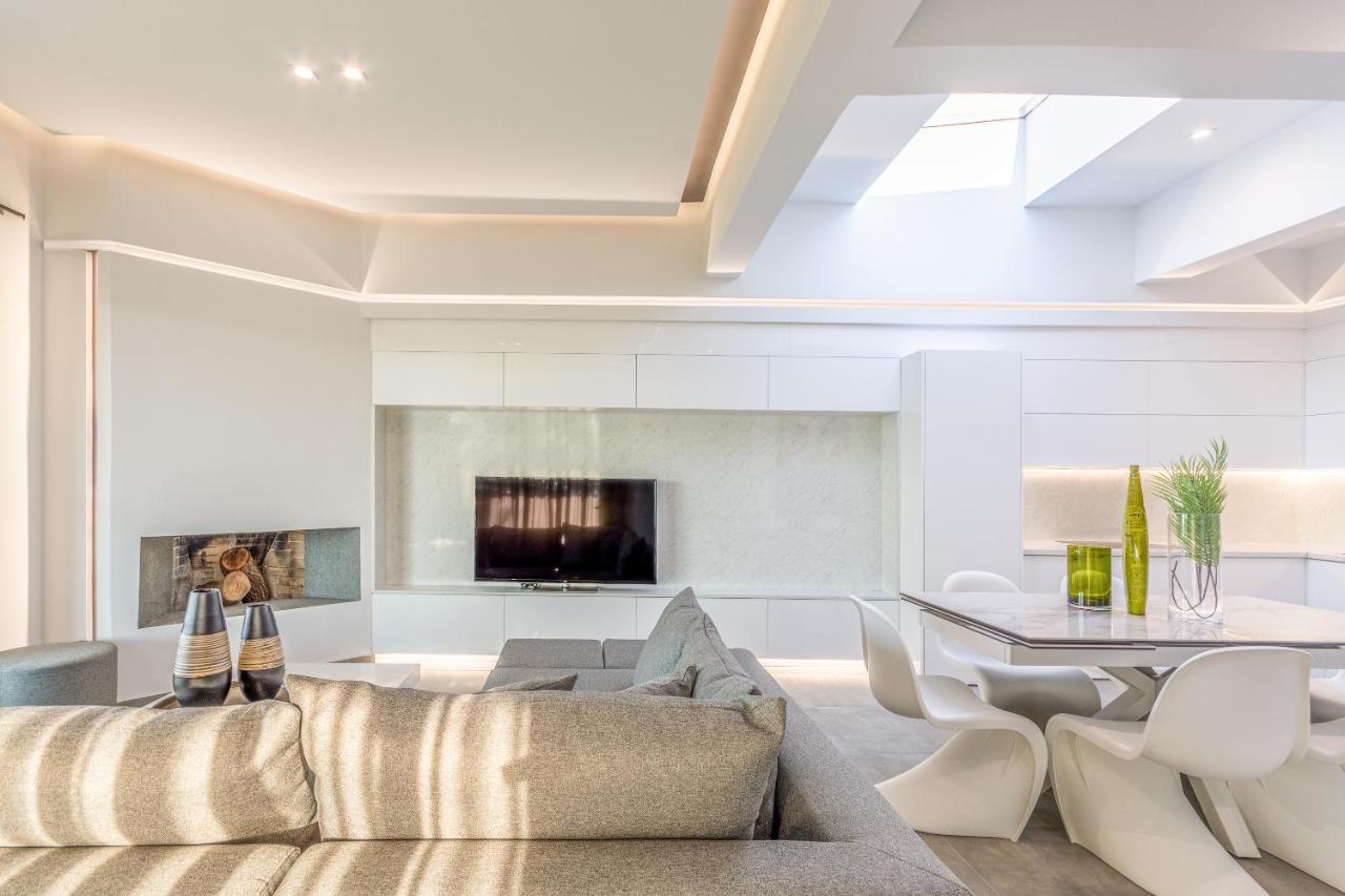 Queen'S Gem Luxury Villa - Heated Jacuzzi & Pool Hersonissos (Crete) Exterior foto