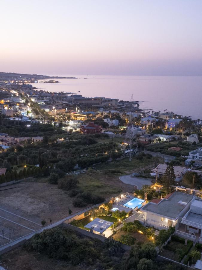 Queen'S Gem Luxury Villa - Heated Jacuzzi & Pool Hersonissos (Crete) Exterior foto