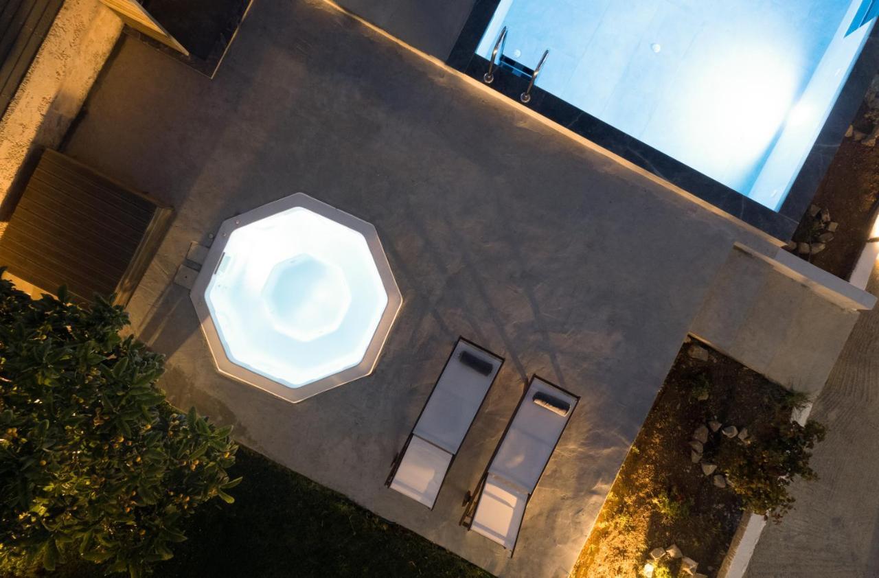 Queen'S Gem Luxury Villa - Heated Jacuzzi & Pool Hersonissos (Crete) Exterior foto