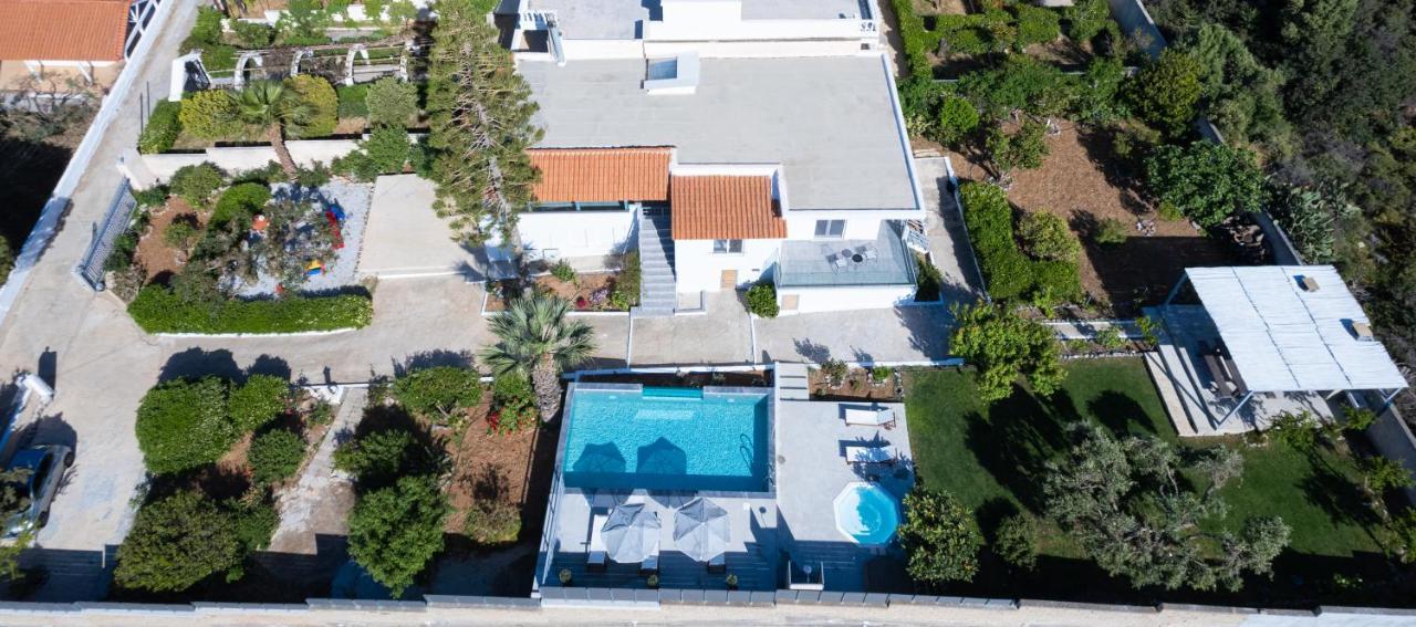 Queen'S Gem Luxury Villa - Heated Jacuzzi & Pool Hersonissos (Crete) Exterior foto