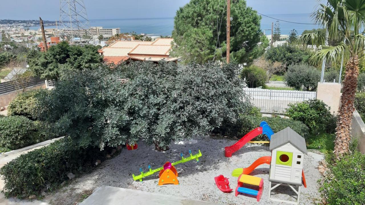 Queen'S Gem Luxury Villa - Heated Jacuzzi & Pool Hersonissos (Crete) Exterior foto