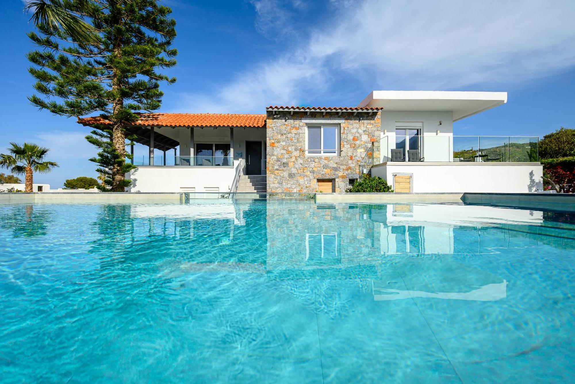 Queen'S Gem Luxury Villa - Heated Jacuzzi & Pool Hersonissos (Crete) Exterior foto